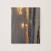 サンディエゴサンセットIVカリフォルニアシースケープ ジグソーパズル (縦)