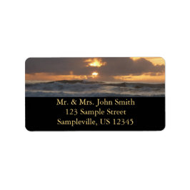 サンディエゴサンセットIVカリフォルニアシースケープ ラベル