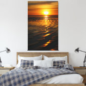 サンディエゴサンド キャンバスプリント (インサイチュ (寝室))