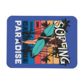 サンディエゴサーフィンヴィンテージ マグネット (横)