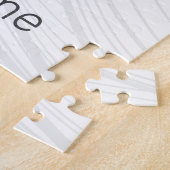 サンディエゴシティカリフォルニアレトロパームツリーズヴィンテージ ジグソーパズル (側面)