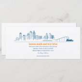 サンディエゴシティスカイライン招待状 招待状 (正面/裏面)