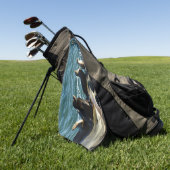 サンディエゴシーライオンズ ゴルフタオル (グリーン)