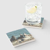 サンディエゴシーライオンズ ストーンコースター (横)