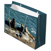 サンディエゴシーライオンズ ラージペーパーバッグ (正面アングル)