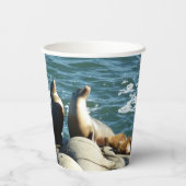 サンディエゴシーライオンズ 紙コップ (裏面)