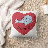 サンディエゴシール クッション (ブランケット)