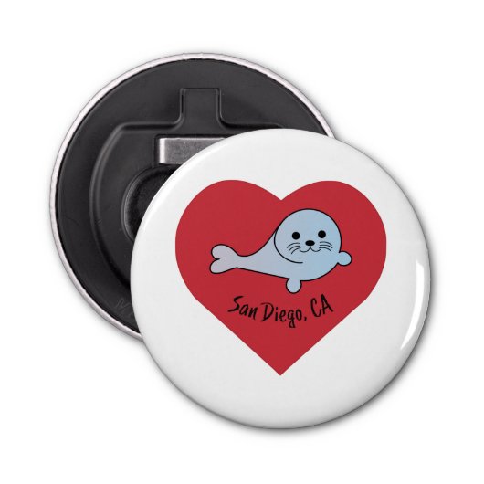 サンディエゴシール 栓抜き (正面)