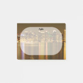 サンディエゴスカイラインカスタムの写真パーソナライズされた ポストイット (正面)