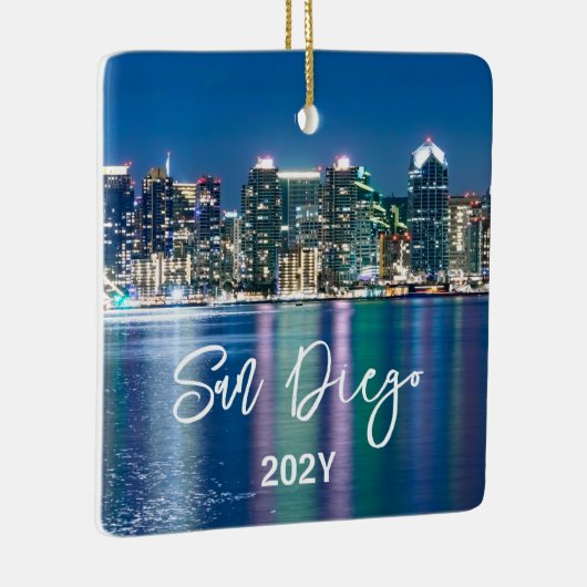 サンディエゴスカイラインセラミックオーナメント セラミックオーナメント (右)
