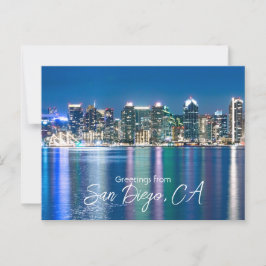 サンディエゴスカイラインナイトトラベル土産 ポストカード