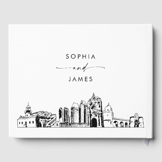 サンディエゴスカイライン結婚ズゲストブック ゲストブック (裏面)