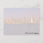 サンディエゴスカイライン ポストカード (裏面)