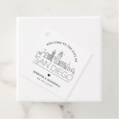 サンディエゴスカイライン |結婚の歓迎 フェイバータグ (インサイチュ)