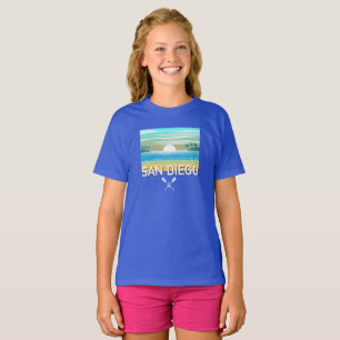 サンディエゴデザイン – ガールズベーシックTシャツ Tシャツ