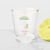 サンディエゴバチェロレッテショットグラス花嫁のための ショットグラス (正面)