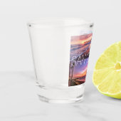 サンディエゴパシフィックビーチウィンダンシー海サンセット ショットグラス (左)