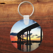 サンディエゴブリッジサンセット キーホルダー (正面)