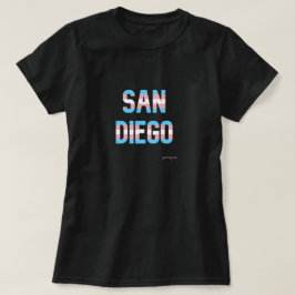サンディエゴプライドトランスジェンダー国旗 Tシャツ