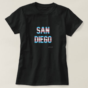 サンディエゴプライドトランスジェンダー国旗 Tシャツ