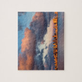 サンディエゴベイシティスカイライン ジグソーパズル (縦)