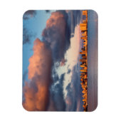 サンディエゴベイシティスカイライン マグネット (縦)