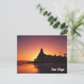 サンディエゴホテルデルコロナドサンセット ポストカード (スタンド正面)