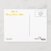 サンディエゴポストカードからこんにちは ポストカード (裏面)