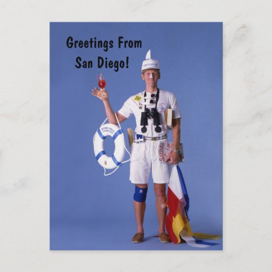 サンディエゴポストカードからSayles™_Greetingsをスキップ ポストカード (正面)