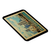 サンディエゴマグネットスカイラインカリフォルニアヴィンテージトラベル マグネット (右側)