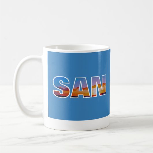 サンディエゴマグ コーヒーマグカップ (左)