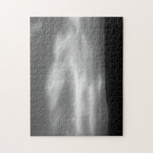 サンディエゴムーディースブラックアンドホワイトサンセット ジグソーパズル (縦)