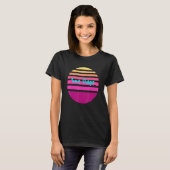 サンディエゴレトロサンセット Tシャツ (正面フル)