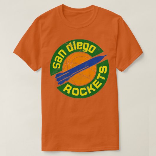 サンディエゴロケットプレイスアウェイヴィンテージスタイル2 Tシャツ (デザイン正面)