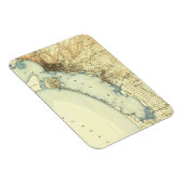 サンディエゴヴィンテージの地図 マグネット (右側)