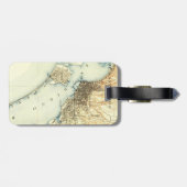 サンディエゴヴィンテージの地図 ラゲッジタグ (裏面横)