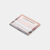 サンディエゴ上空の満月 ポストイット (アングル)