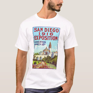 サンディエゴ博覧会1916年 Tシャツ