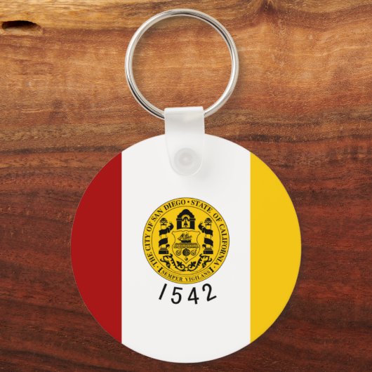 サンディエゴ国旗 キーホルダー (正面)
