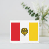 サンディエゴ国旗 ポストカード (スタンド正面)