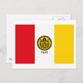 サンディエゴ国旗 ポストカード (正面/裏面)