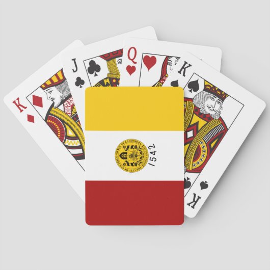 サンディエゴ市旗（カリフォルニア州） トランプ (裏面)