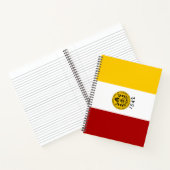 サンディエゴ市旗(カリフォルニア州) ノートブック (内部)