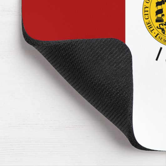 サンディエゴ市旗(カリフォルニア州) マウスパッド (コーナー)