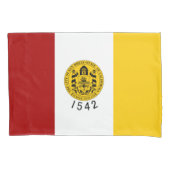 サンディエゴ市旗(カリフォルニア州) 枕カバー (正面)