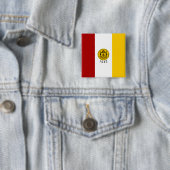 サンディエゴ市旗（カリフォルニア州） 缶バッジ (インサイチュ)