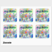 サンディエゴ深いドリームシール スクエアシール (シート)