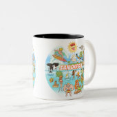 サンディエゴ漫画 ツートーンマグカップ (正面右)