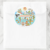 サンディエゴ漫画 ラウンドシール (バッグ)