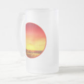 サンディエゴ紅葉 フロストグラスビールジョッキ (正面左)